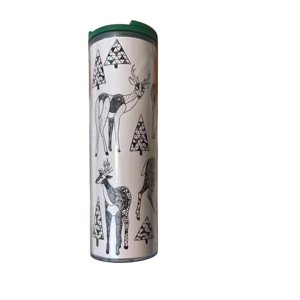 Starbucks Winter 2017 Holiday‎ Mosaic Polar Bear 16OZ Tumbler